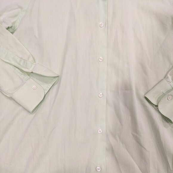 Brooks Brothers Women's Button Up Sea Foam Size 10 - Picture 3 of 3